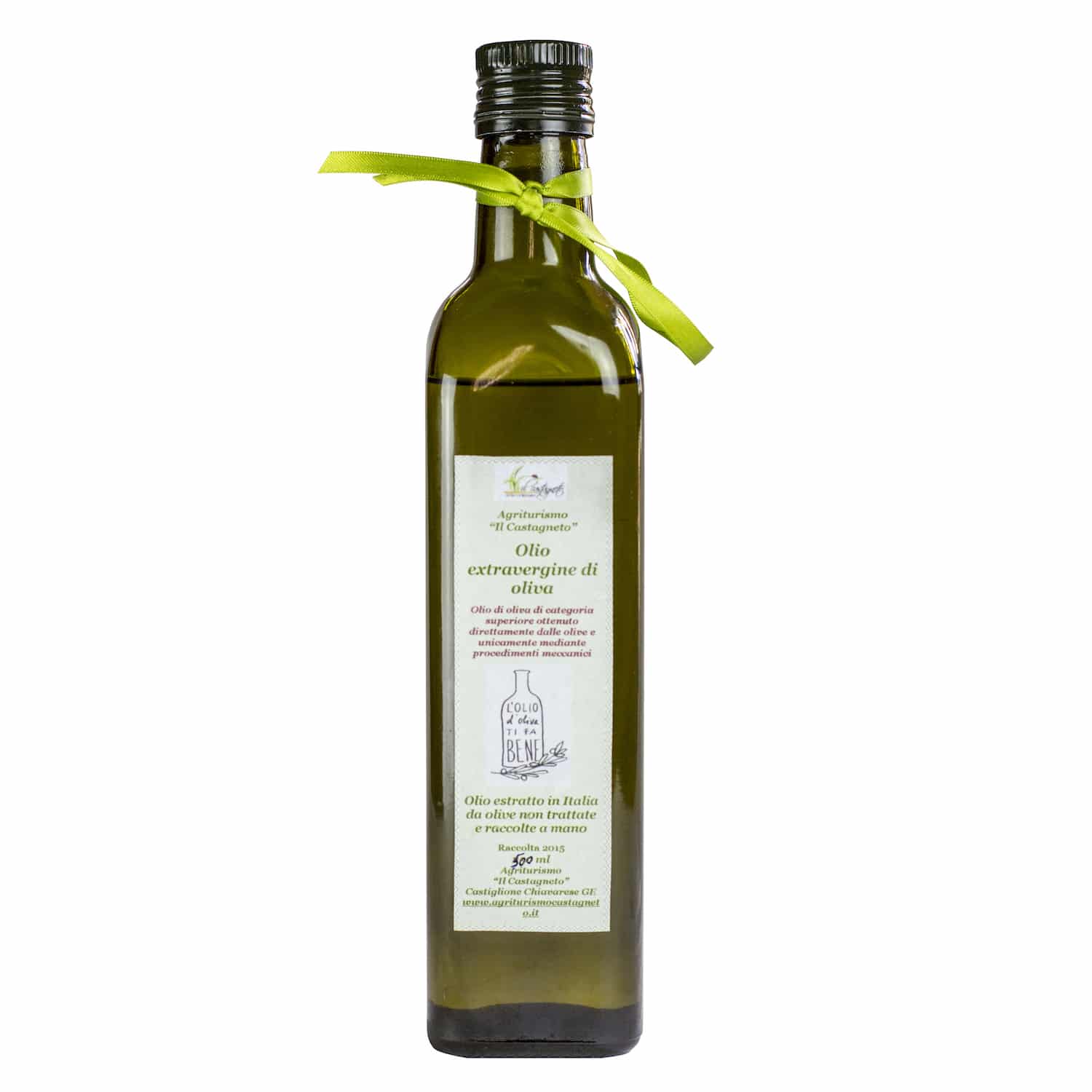 Olio extravergine di oliva - Agriturismo Il Castagneto - Castiglione Chiavarese